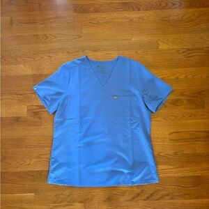 Figs Blue Technical Collection Top